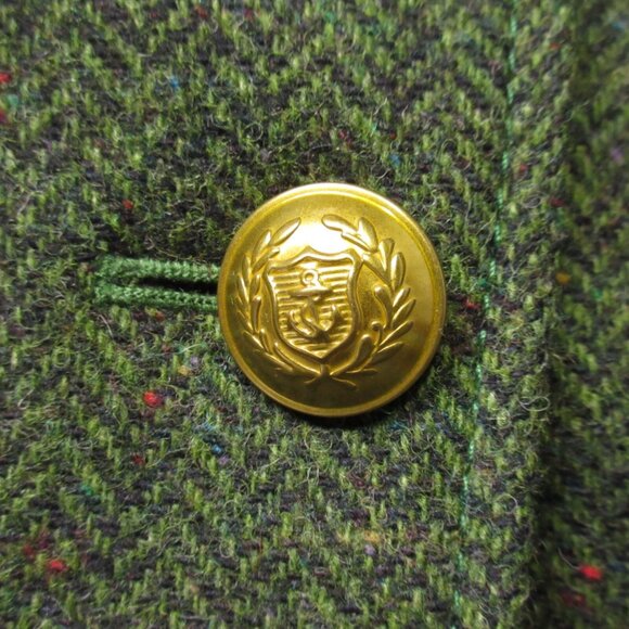 NWT J.Crew Bristol Blazer in Meadow Herringbone Wool Double-Breasted Jacket 12 - Picture 5 of 6